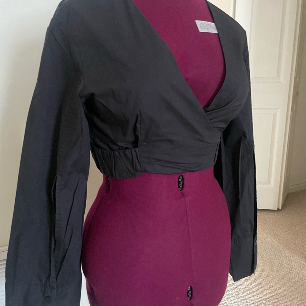 Zara Elegant Black Top